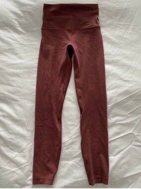 Lululemon Align High-Rise Legging Size 4 Lunar New Year Smoky Red